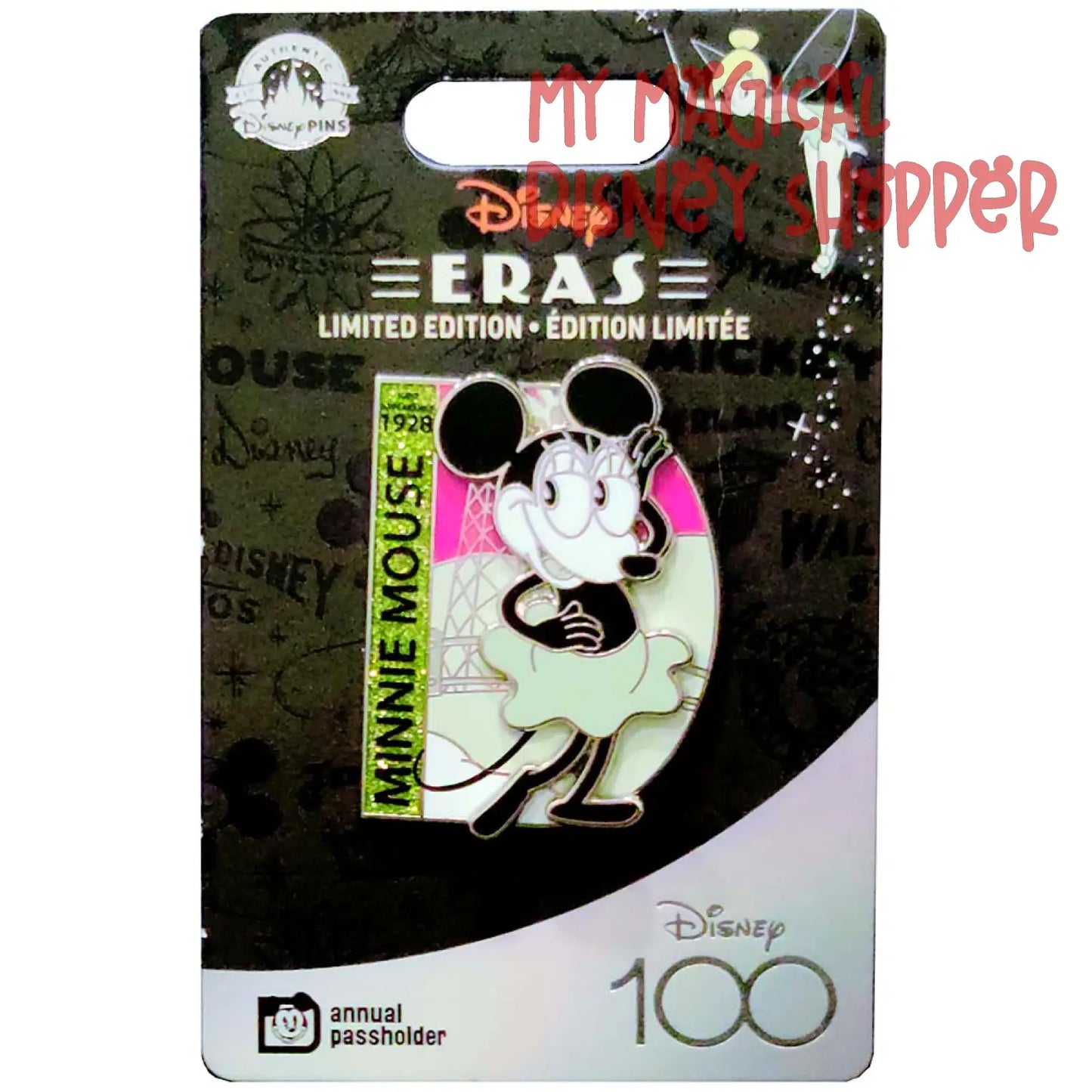 Disney100 Eras - Steamboat Minnie Mouse Pin - Annual Passholder