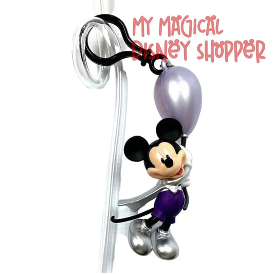 Disney100 Mickey Mouse Straw Clip With Straw