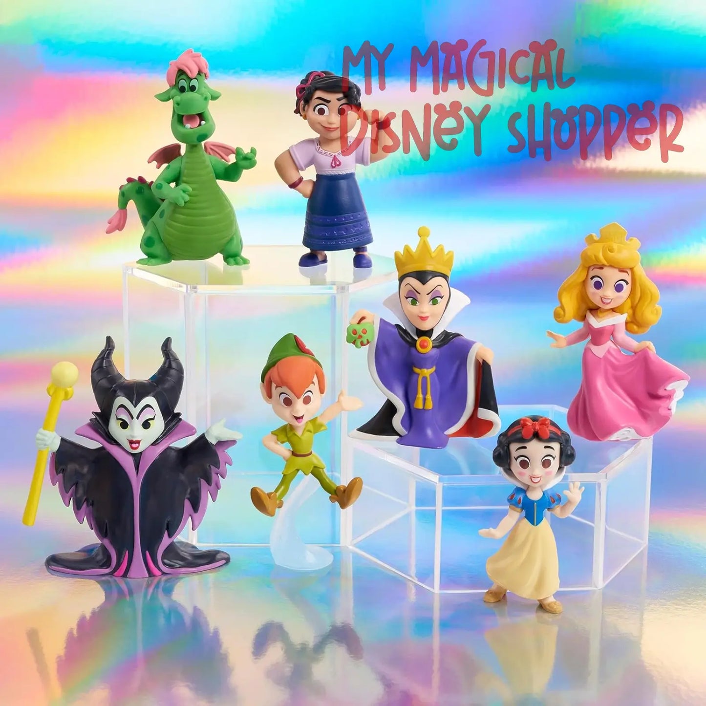 Disney100 Years of Enchantment Celebration Collection – 8-Figure Pack (Limited Edition)
