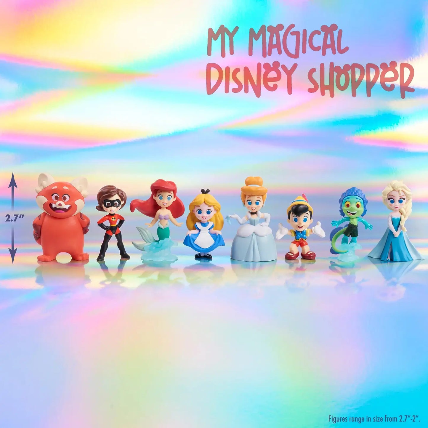 Disney100 Years of Epic Transformations Celebration Collection – 8-Figure Pack (Limited Edition)