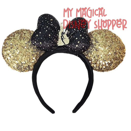 Disneyland Paris 30th Anniversary Tinker Bell Disney Minnie Ears Headband
