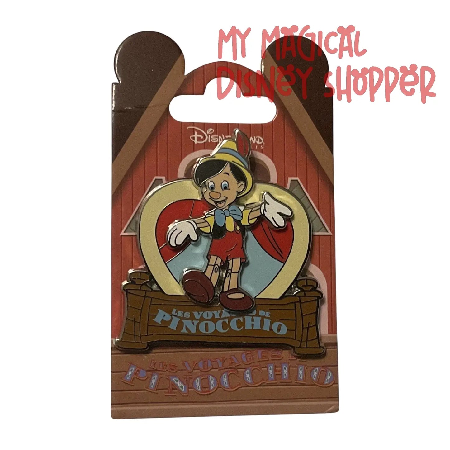 Disneyland Paris Les Voyages de Pinocchio Pin