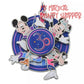 Disneyland Paris Mickey and Friends 30th Anniversary Spinner Pin