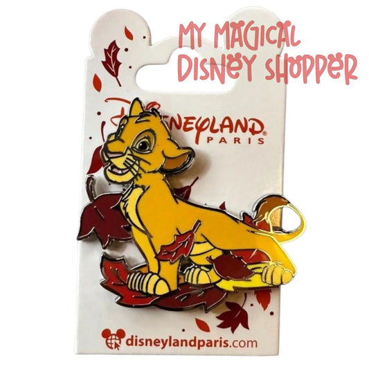 Disneyland Paris Simba Leaves Pin