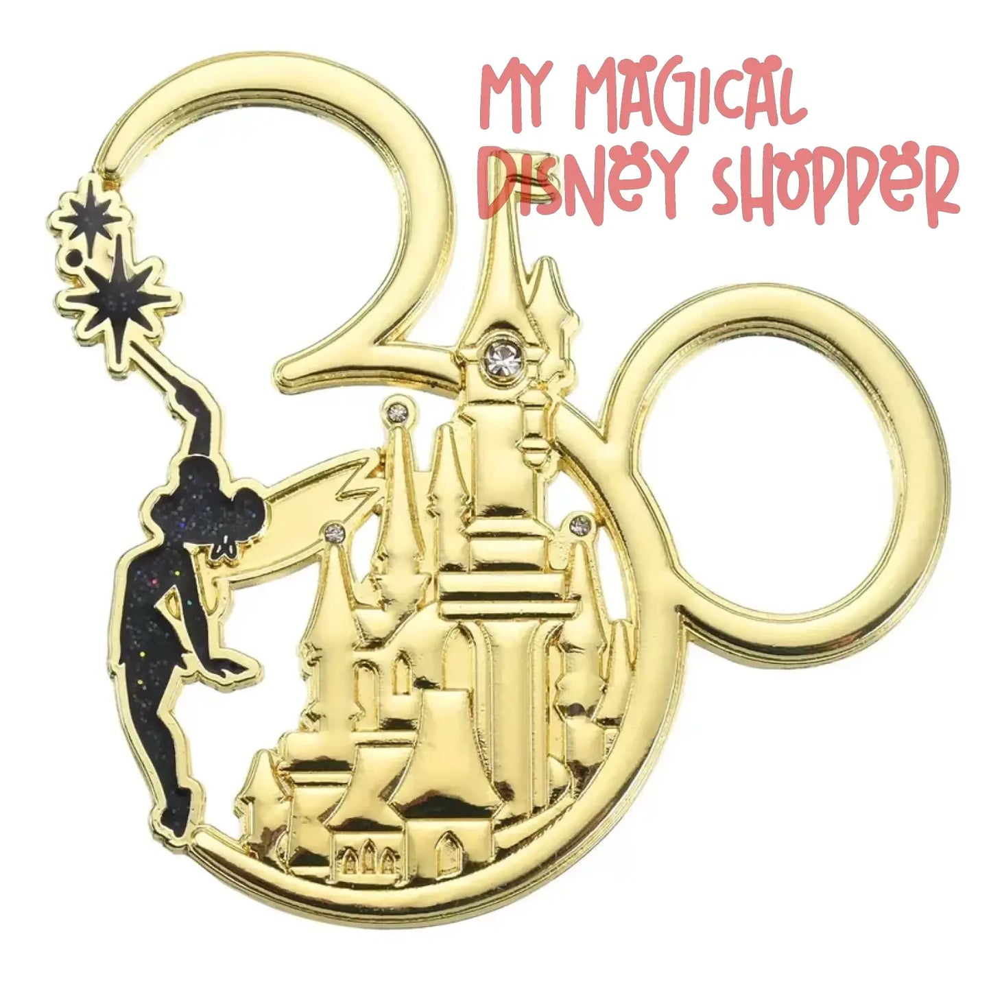 Disneyland Paris Tinker Bell 30th Anniversary Mickey Icon Pin