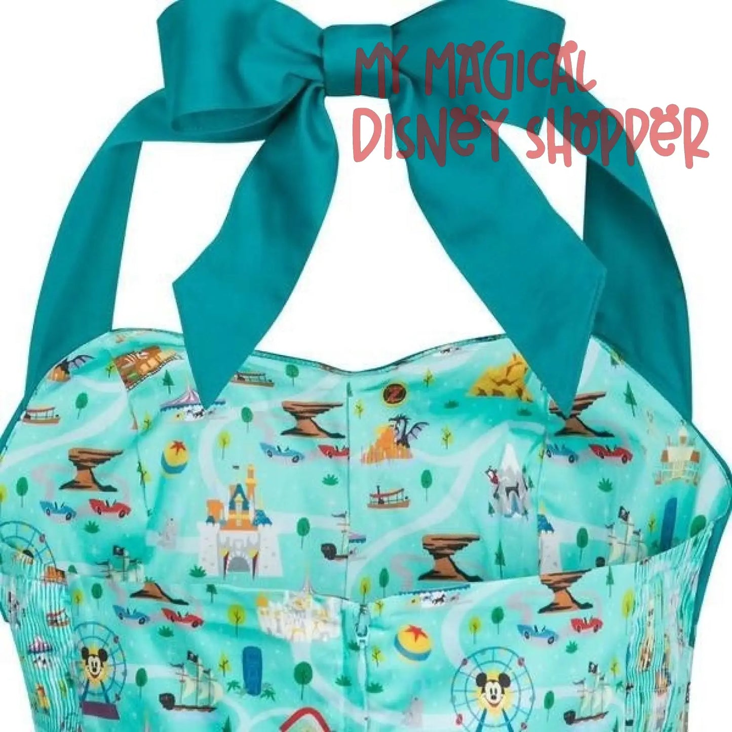 The Dress Shop - Disneyland Park Icons Halter Dress XS