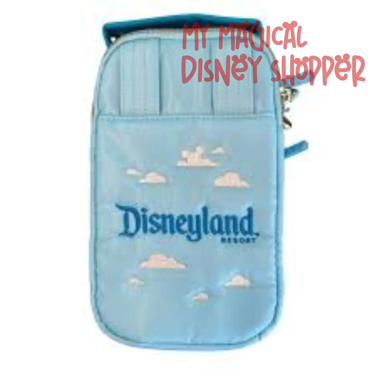Disneyland Sleeping Beauty Castle Lug Crossbody Bag