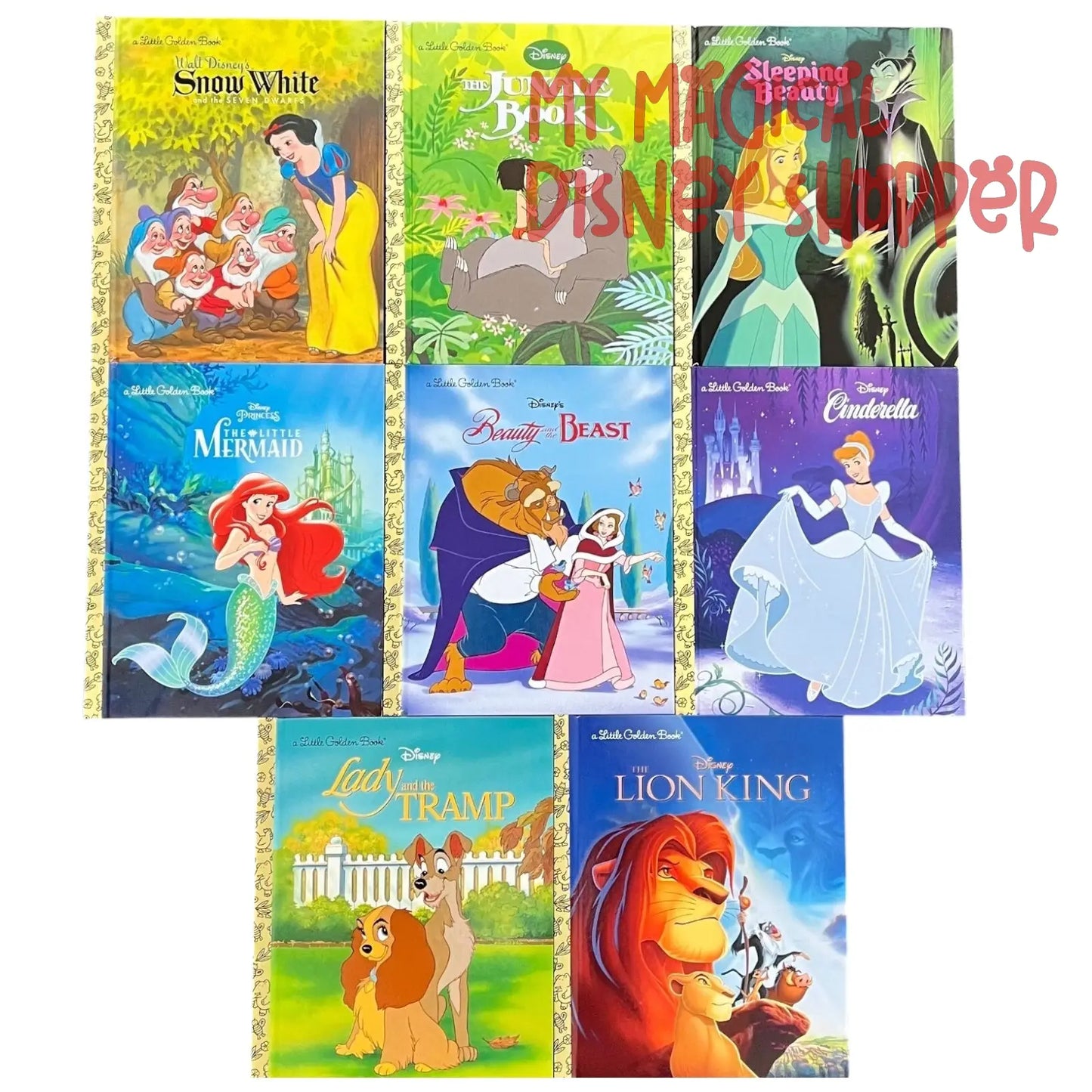 Disney’s Classic Little Golden Book Library Box Set, 8 Books