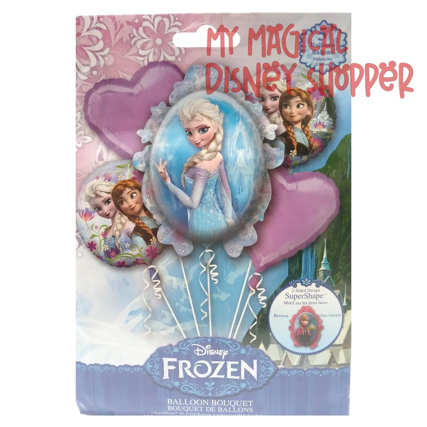 Disney's Frozen 5 Piece Balloon Bouquet