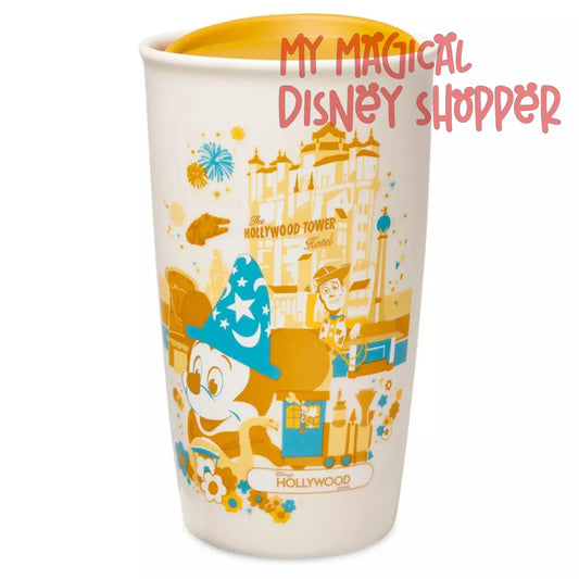 Disney's Hollywood Studios Starbucks Ceramic Travel Tumbler