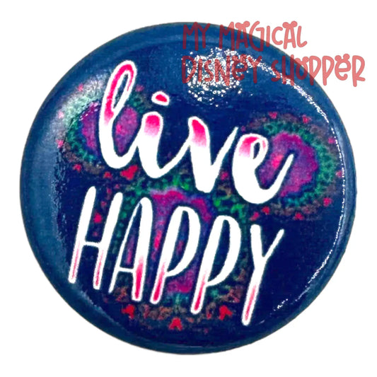 Disney's Live Happy Button