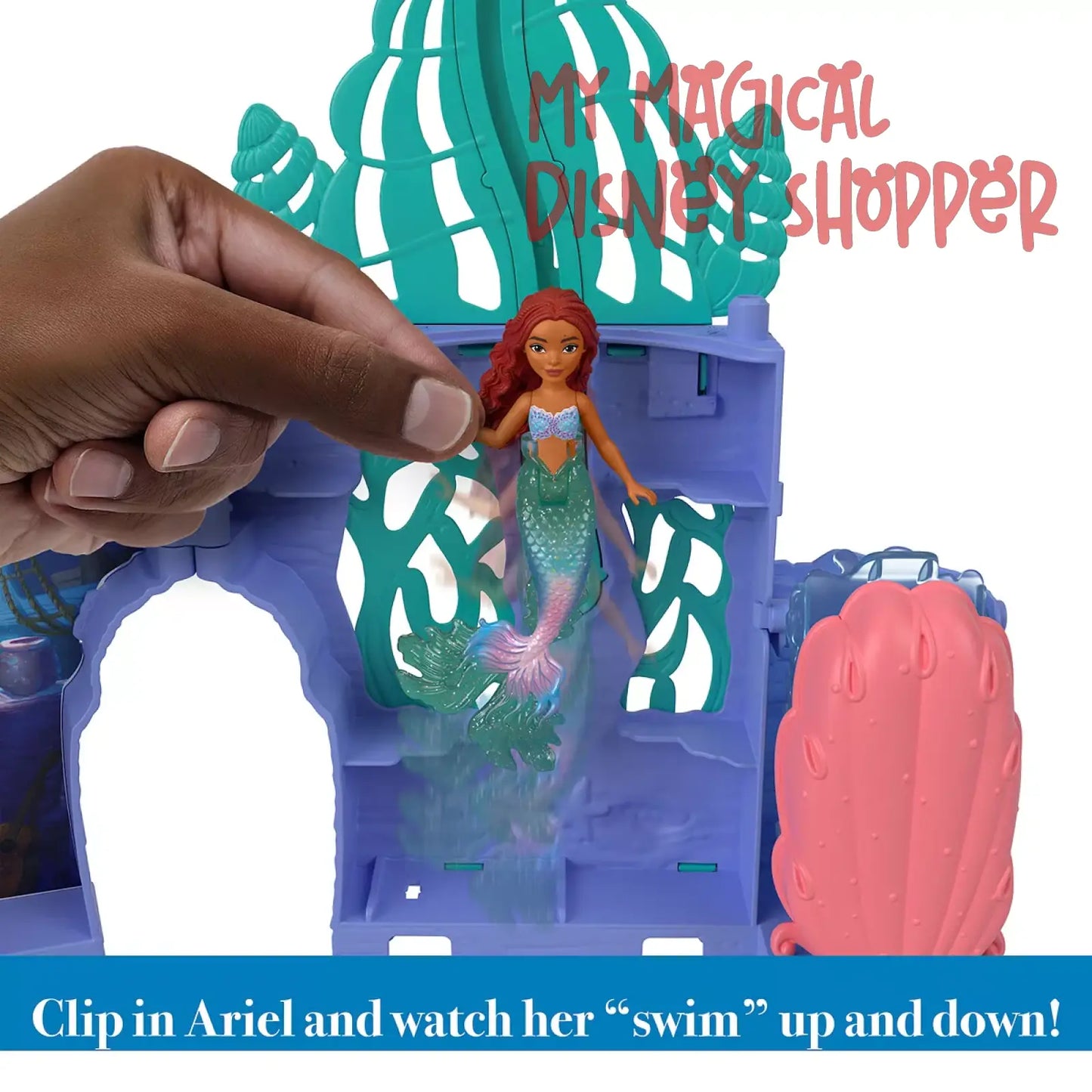 Disney's The Little Mermaid Storytime Stackers Ariel's Grotto Playset by Mattel