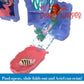 Disney's The Little Mermaid Storytime Stackers Ariel's Grotto Playset by Mattel