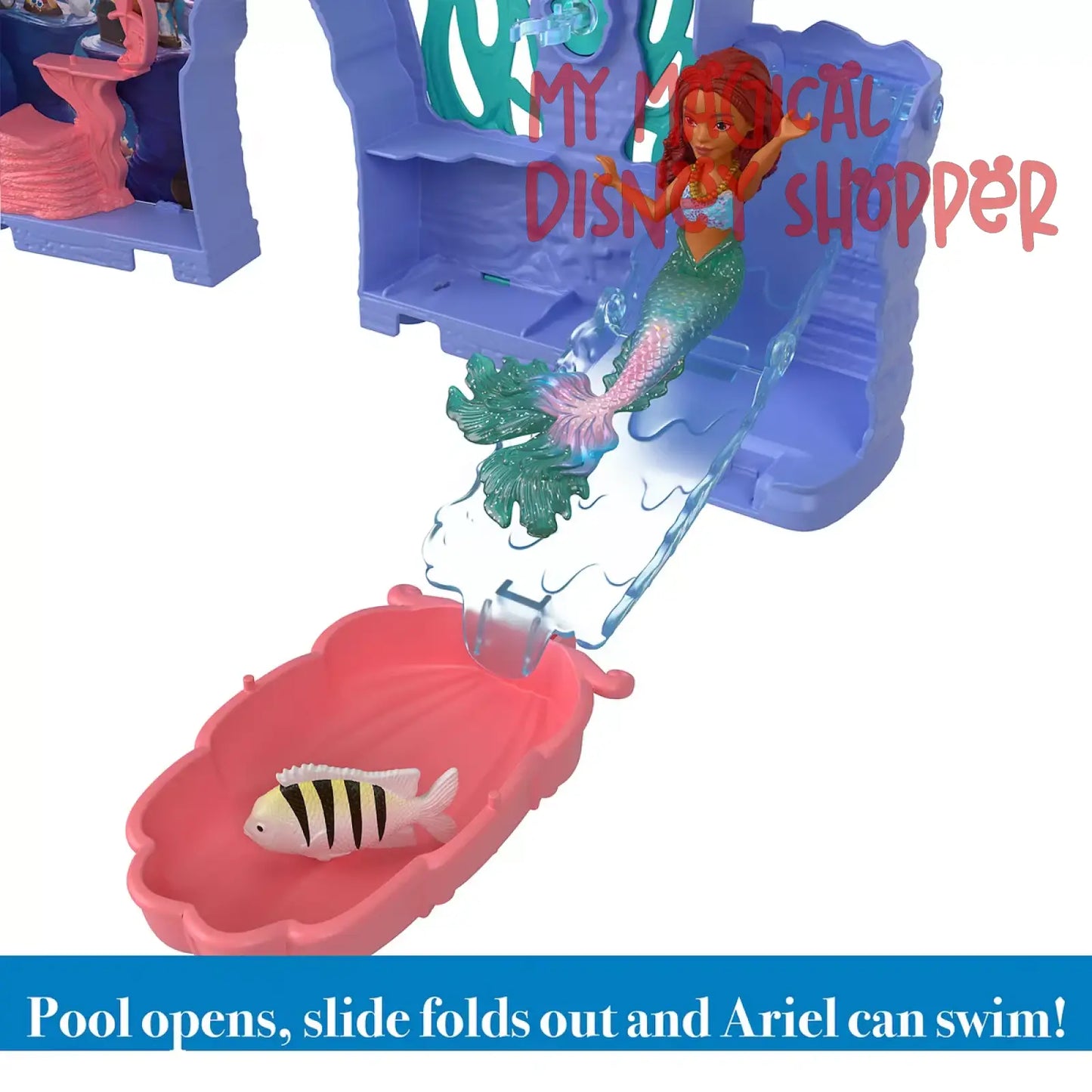 Disney's The Little Mermaid Storytime Stackers Ariel's Grotto Playset by Mattel