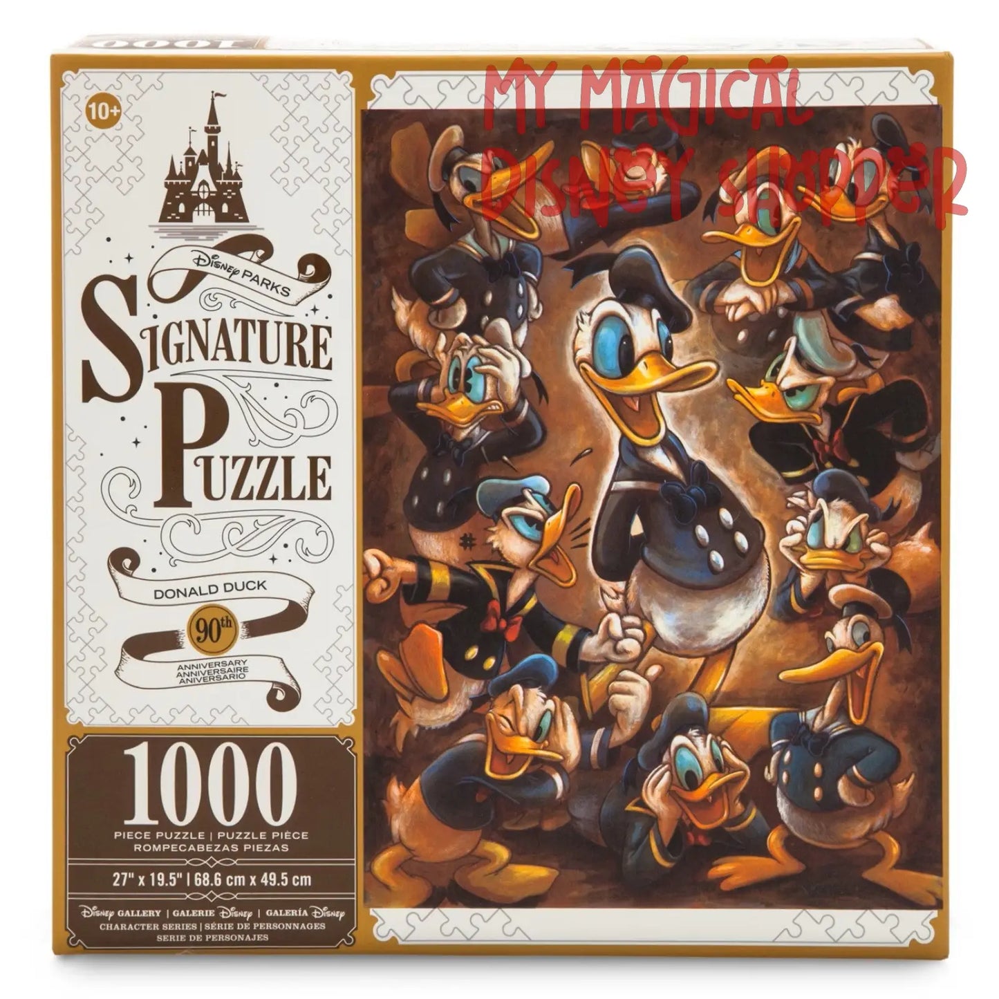 Donald Duck 90th Anniversary Signature 1000 Piece Puzzle