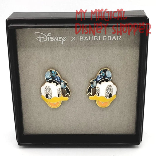 Donald Duck Disney x Baublebar Crystal Earrings
