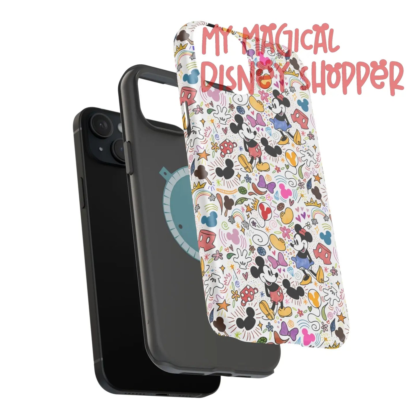 Doodlebug Mickey and Minnie MagSafe Tough iPhone Case