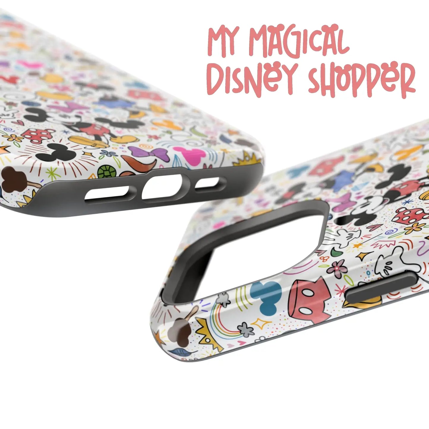 Doodlebug Mickey and Minnie MagSafe Tough iPhone Case