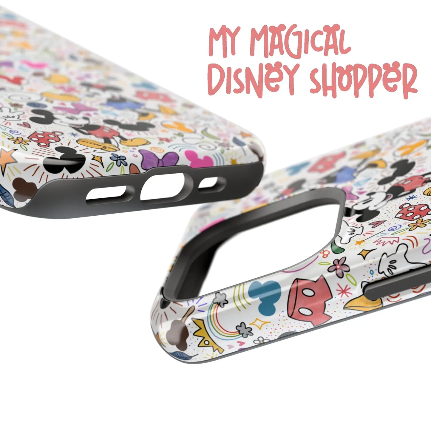 Doodlebug Mickey and Minnie MagSafe Tough iPhone Case