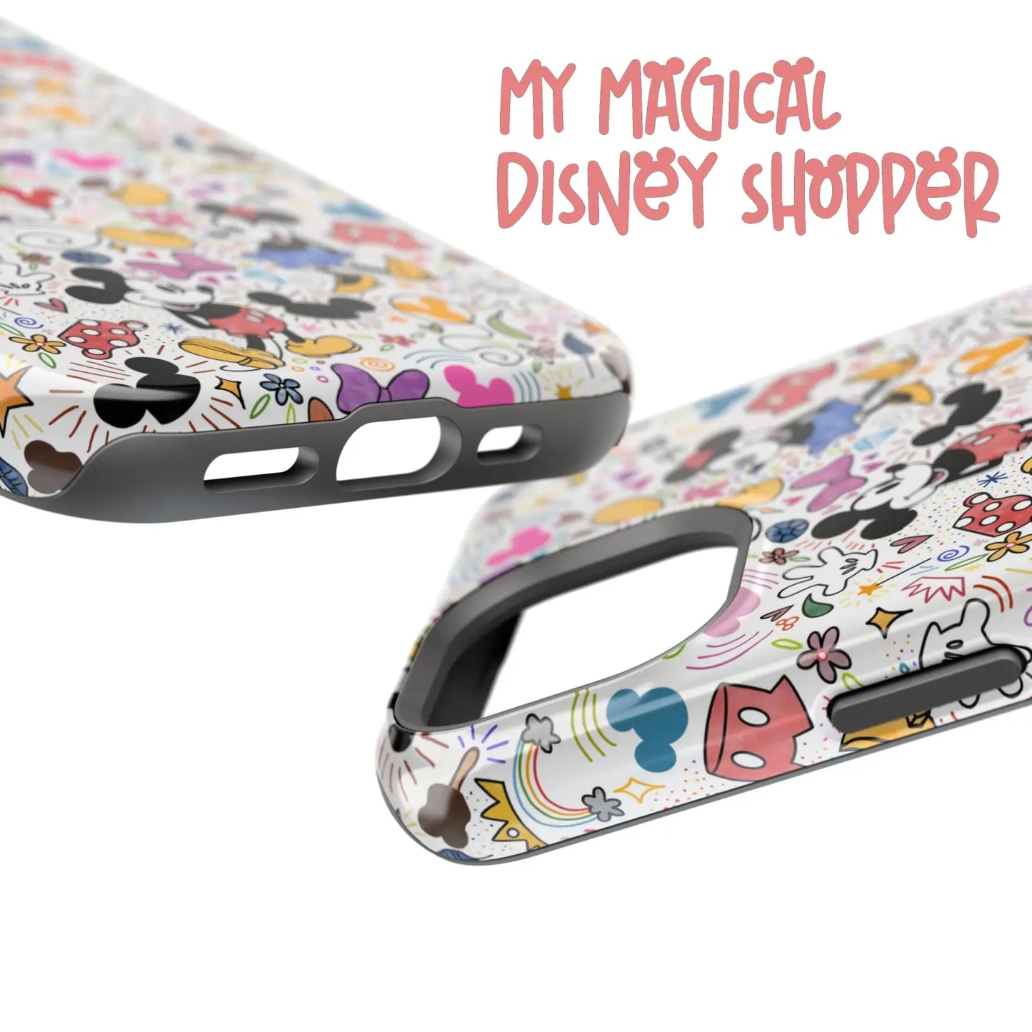 Doodlebug Mickey and Minnie MagSafe Tough iPhone Case