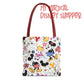 Doodlebug Mickey and Minnie Tote Bag