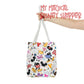 Doodlebug Mickey and Minnie Tote Bag