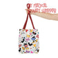 Doodlebug Mickey and Minnie Tote Bag