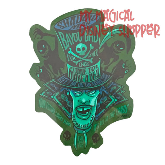 Dr Facilier Shadow Man Sticker - Princess in the Frog