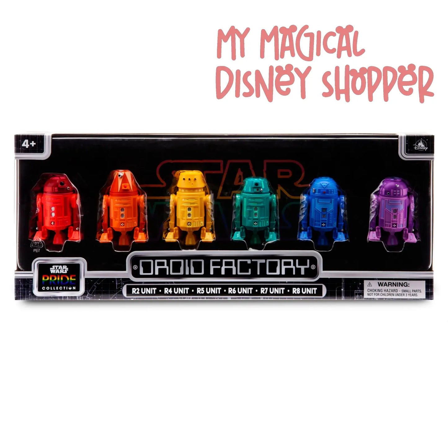 Droid Disney Figure Set - Star Wars - Pride - Droid Factory