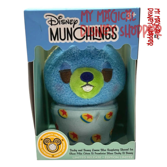 Ducky & Bunny Lemon Blue Raspberry Shaved Ice Munchling - SIGNED!