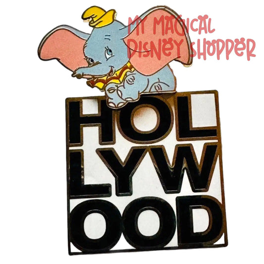 Dumbo Hollywood Block Pin - Disney Studio Store Hollywood
