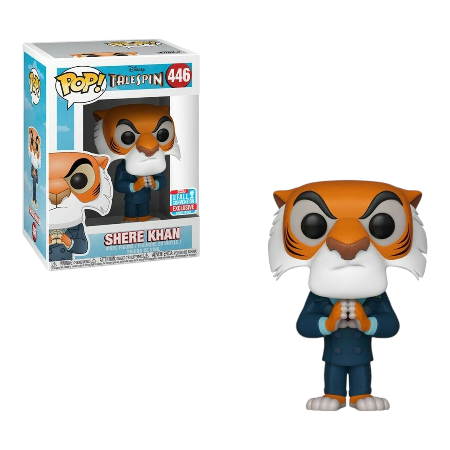 Shere Khan Funko Pop #446 - Funko Fall Convention Exclusive - TaleSpin