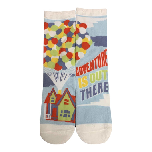 Disney Up "Adventure is Out There" Socks