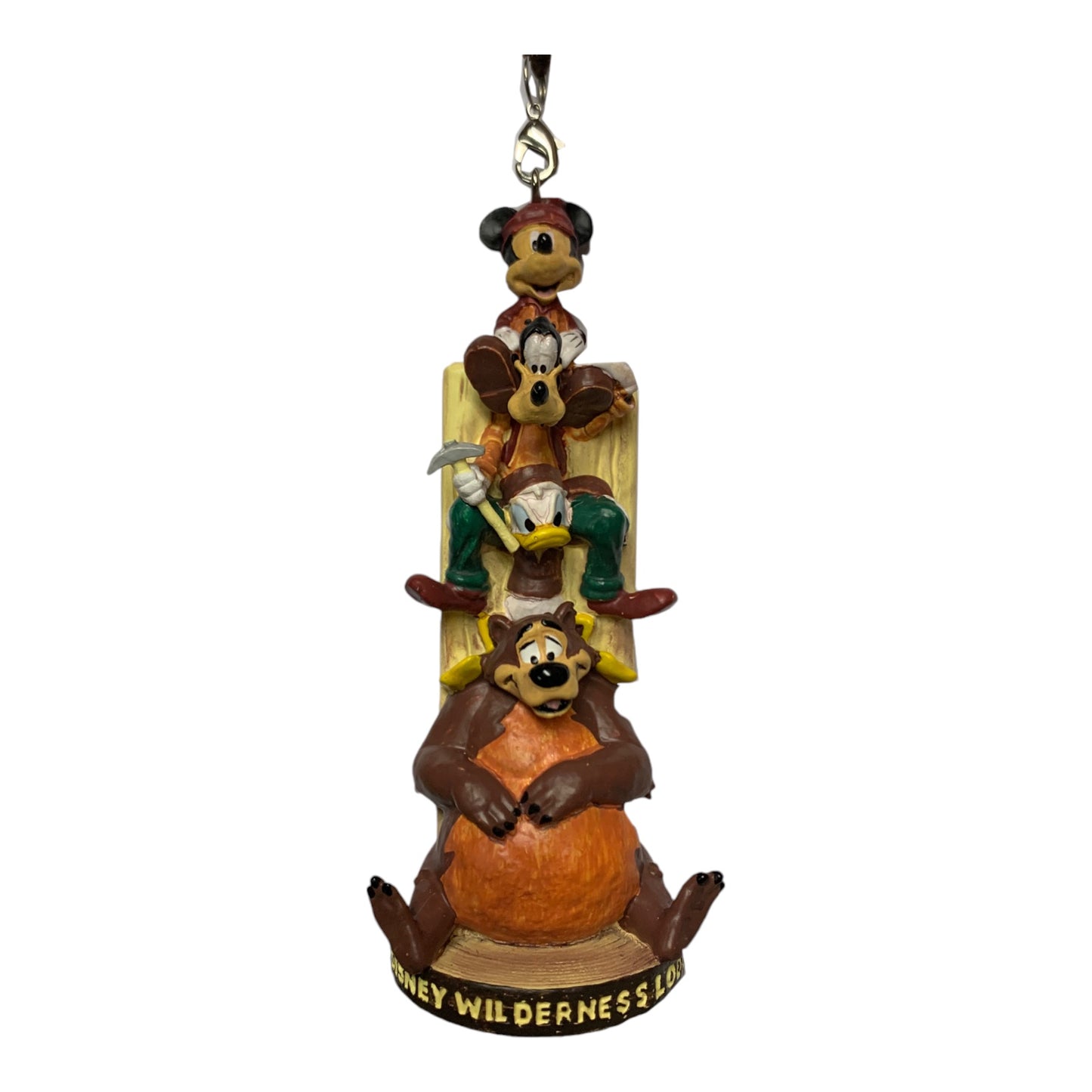 Mickey and Friends Disney Figure Ornament - Wilderness Lodge Resort