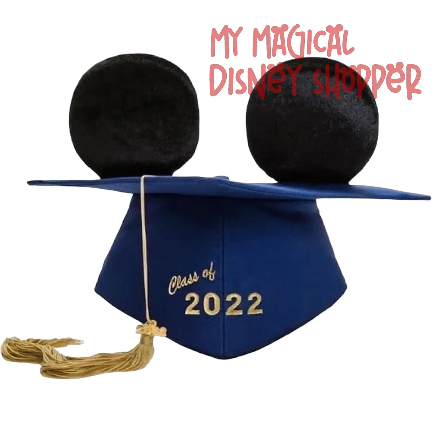 Ear Hat Graduation Cap - Class Of 2022 - Classic Mortarboard