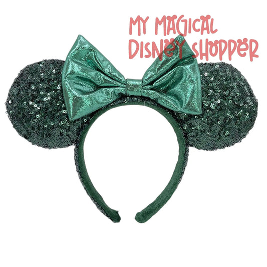 Disney Parks Emerald Green Minnie Ears