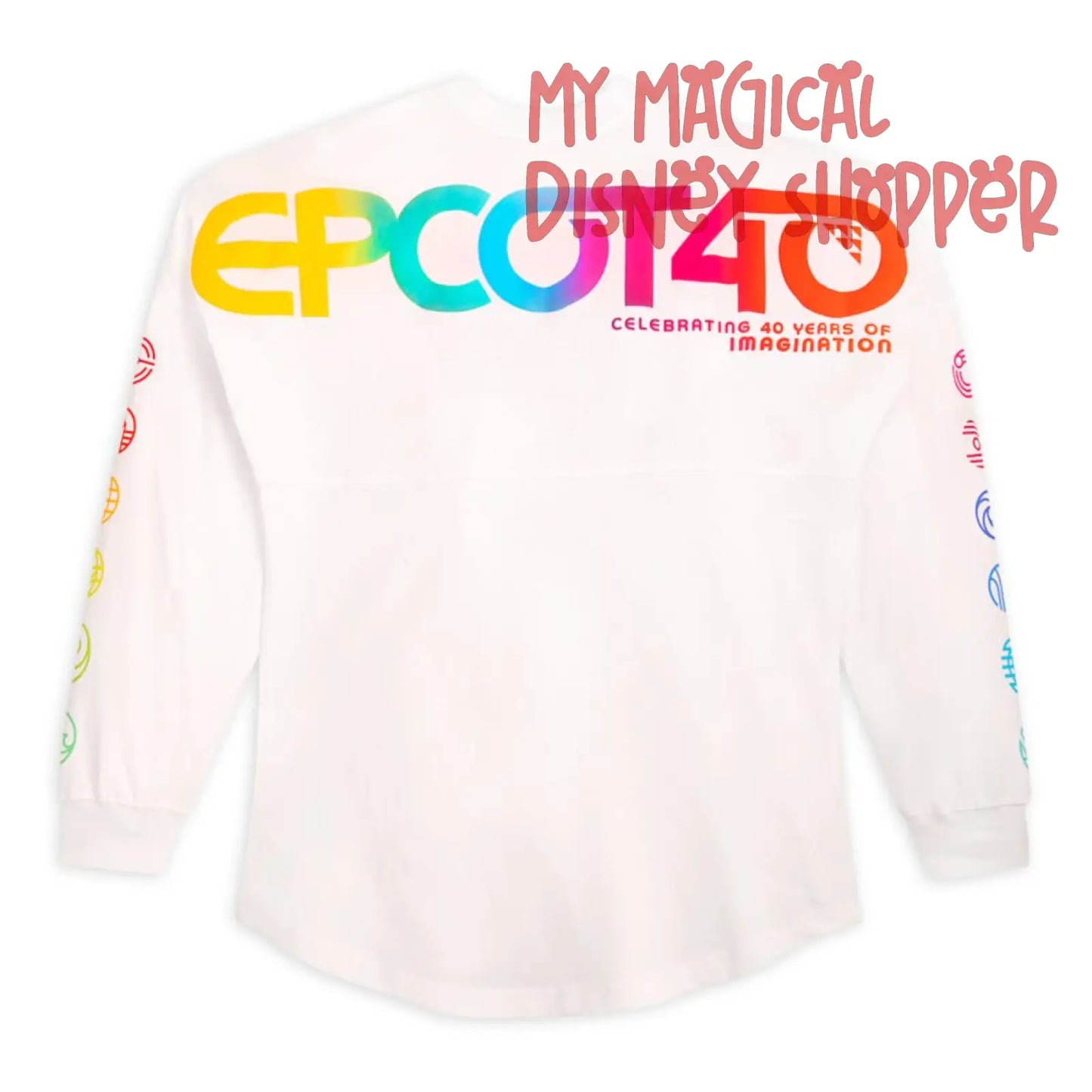Epcot 40th Anniversary Adult Spirit Jersey - Adult XL