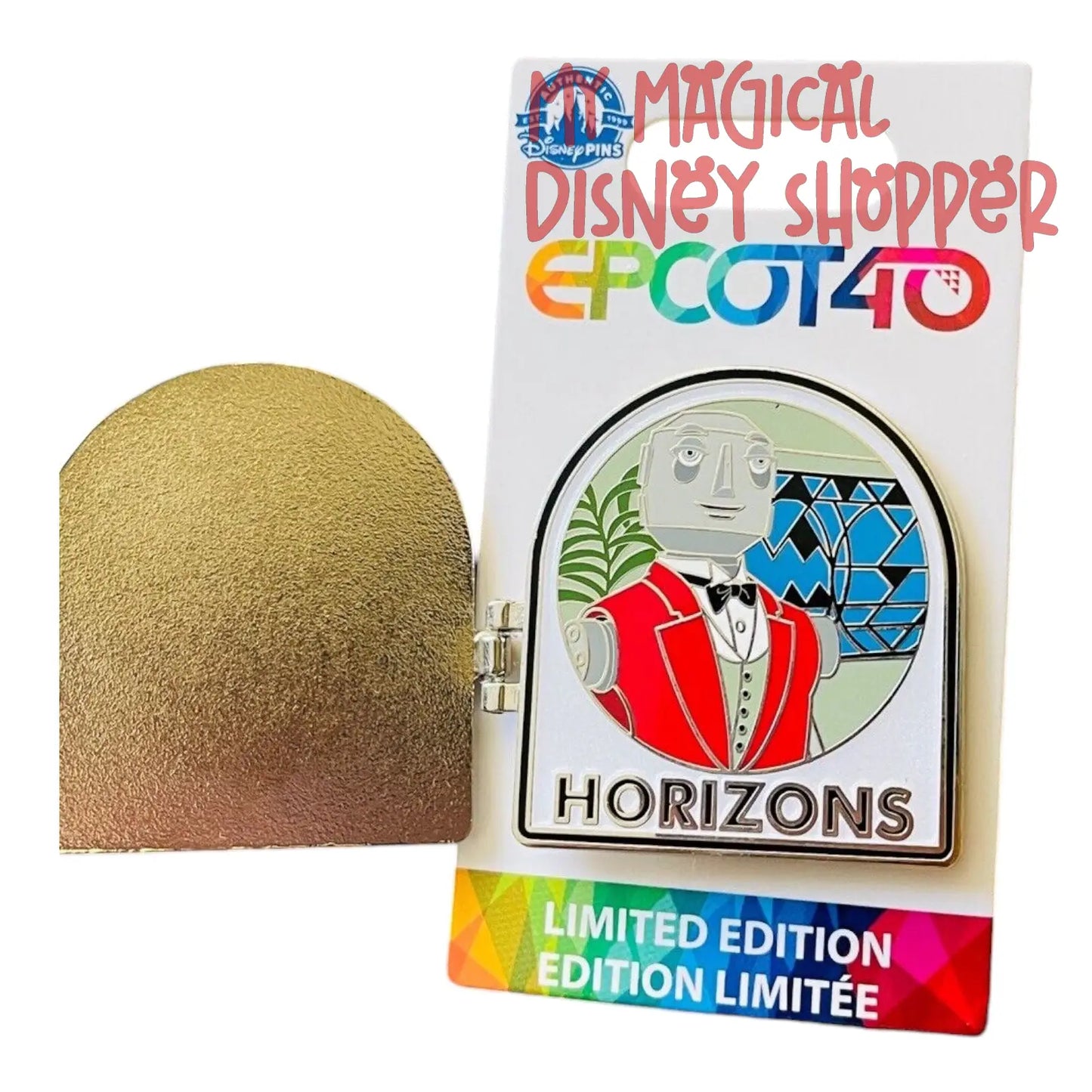 Epcot 40th Anniversary Horizons Pin - Limited Edition 3000