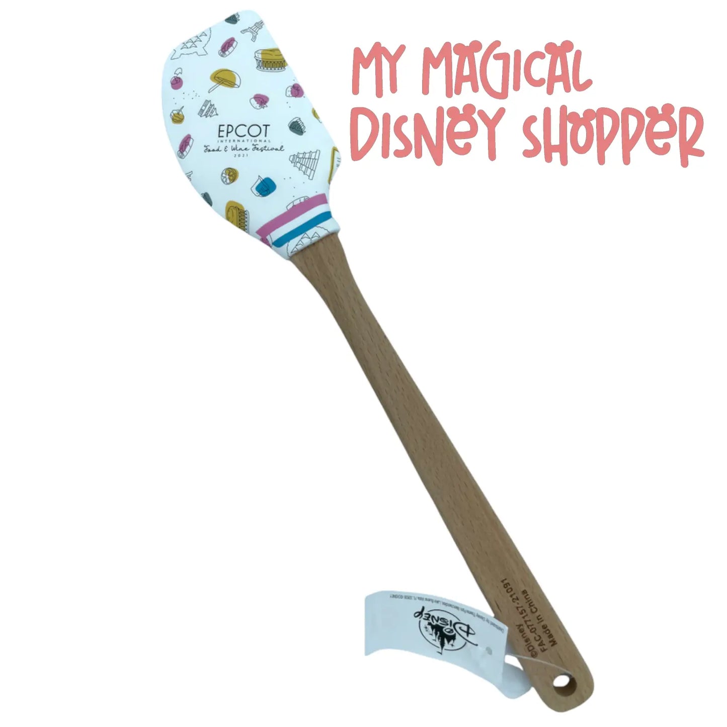 Epcot Food And Wine Festival Silicone Baking Spatula