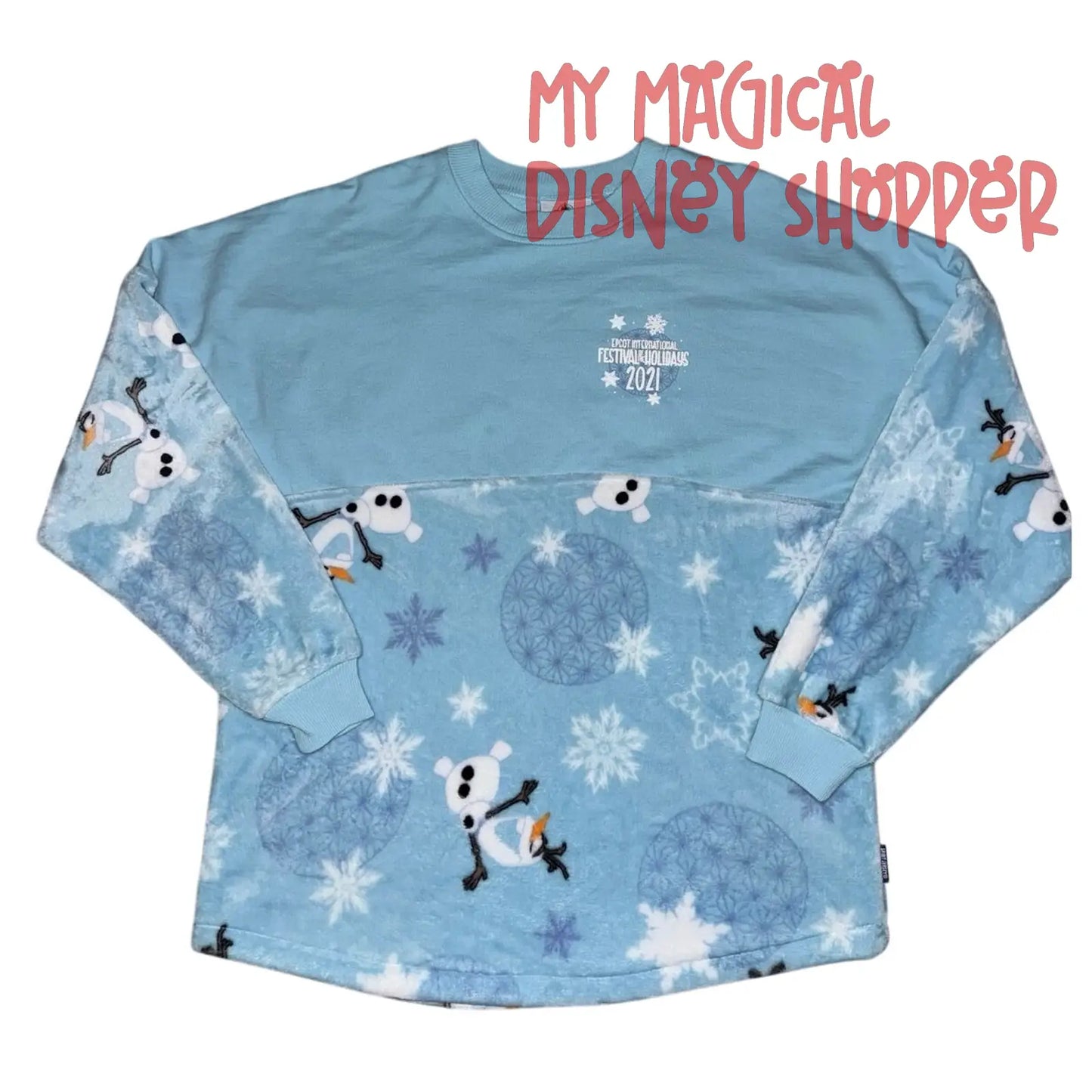 Epcot International Festival of the Holidays 2021 Olaf Spirit Jersey