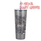 EPCOT Stainless Steel Starbucks Tumbler with Straw