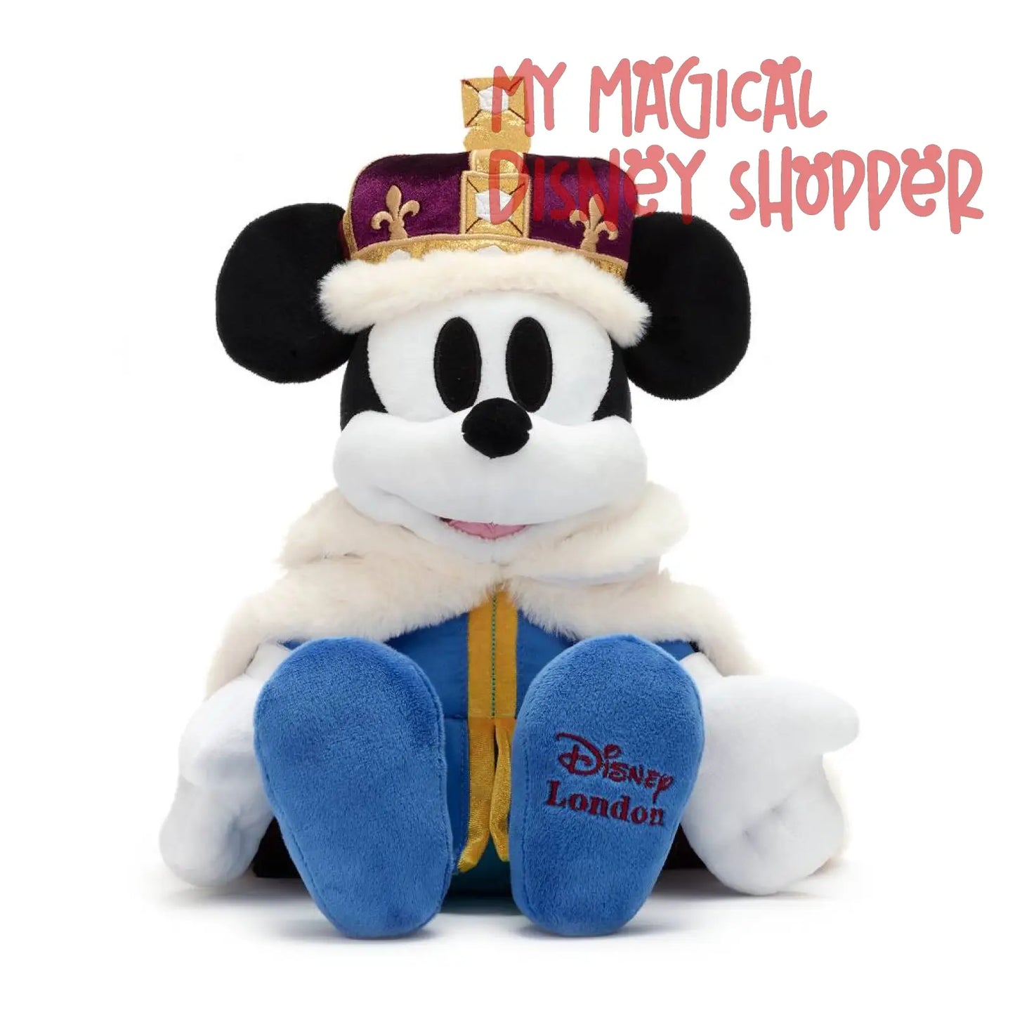 Epcot World Showcase UK King Mickey 13" Plush