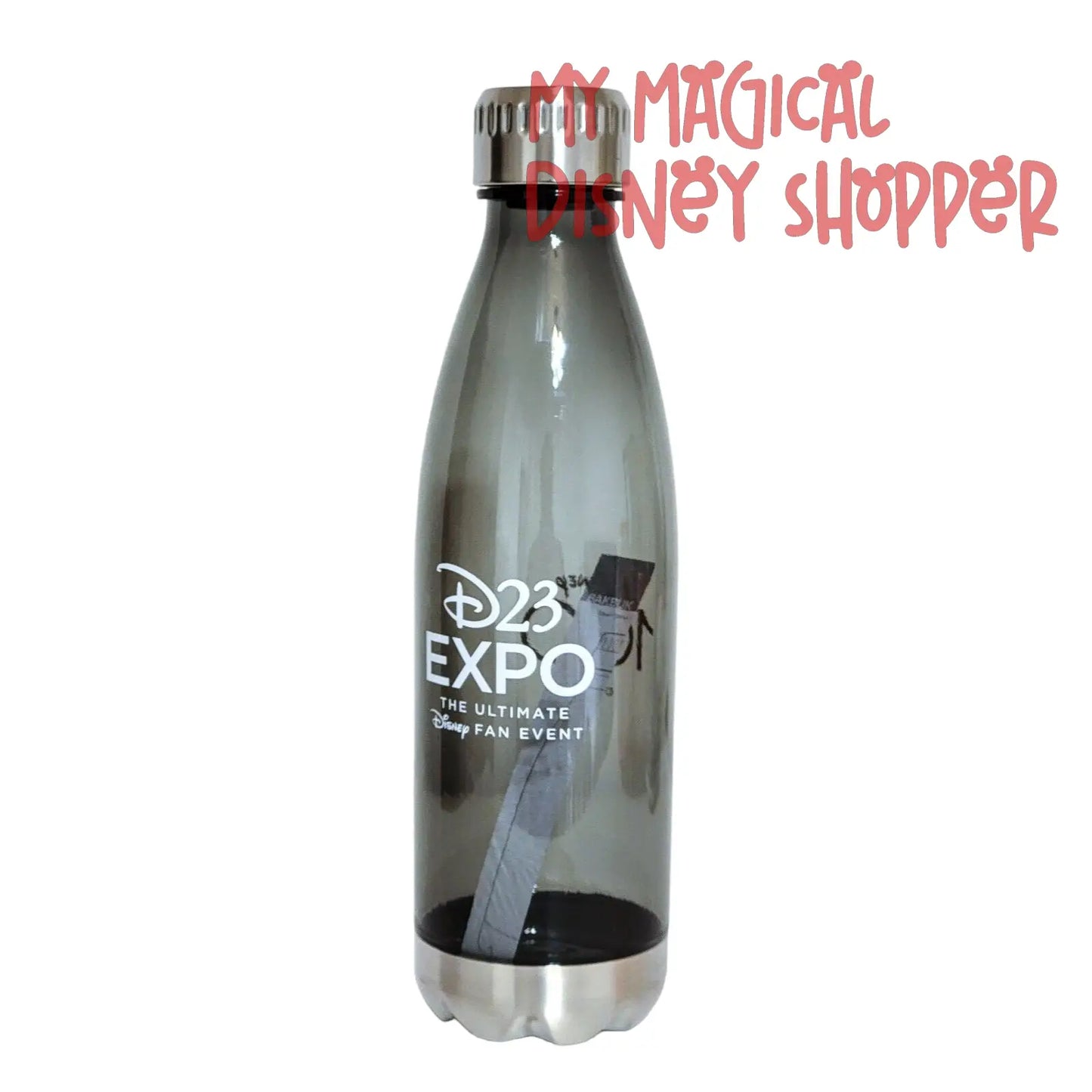 Exclusive D23 Expo Disney100 Water Bottle Metal Cap
