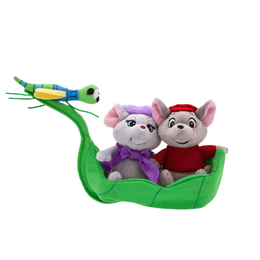 The Rescuers Disney100 Miss Bianca, Bernard & Evinrude Exclusive Plush