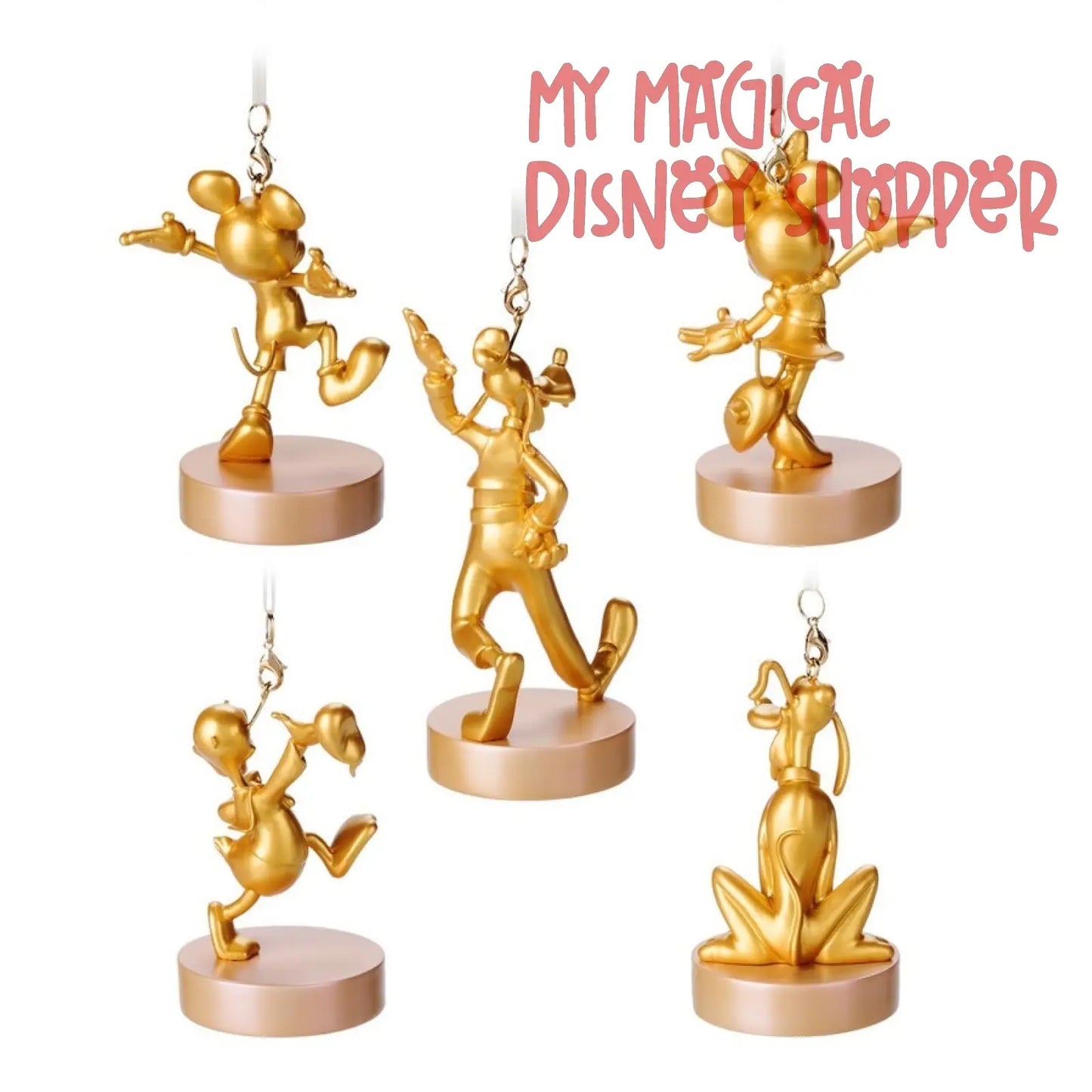 Fab 50 Character Collection Ornament Set - Magic Kingdom - Walt Disney World 50th Anniversary
