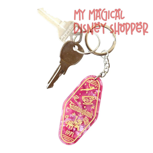 Fantasyland Acrylic Keychain