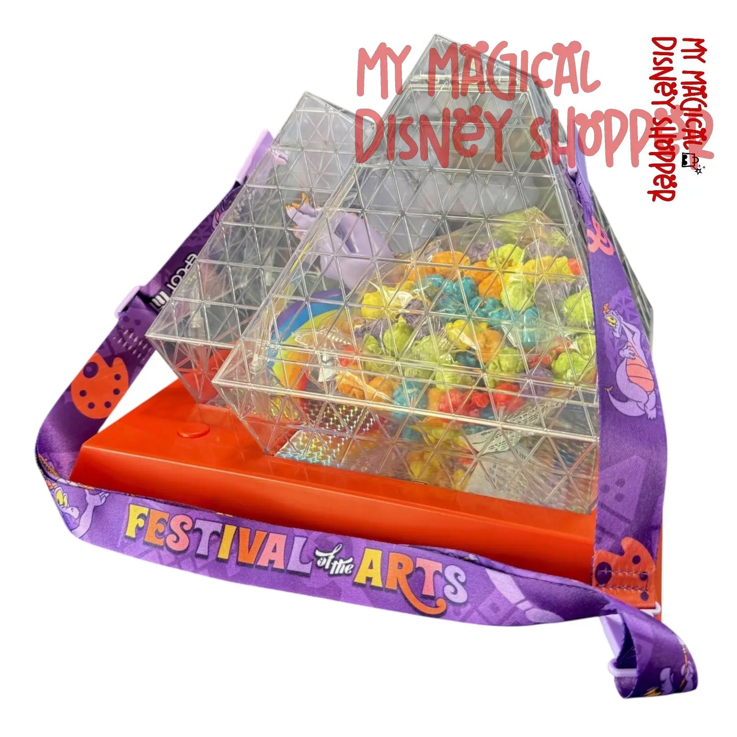 Festival of the Arts Light Up Figment Popcorn Bucket - 2024 Edition