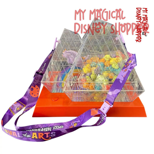 Festival of the Arts Light Up Figment Popcorn Bucket - 2024 Edition