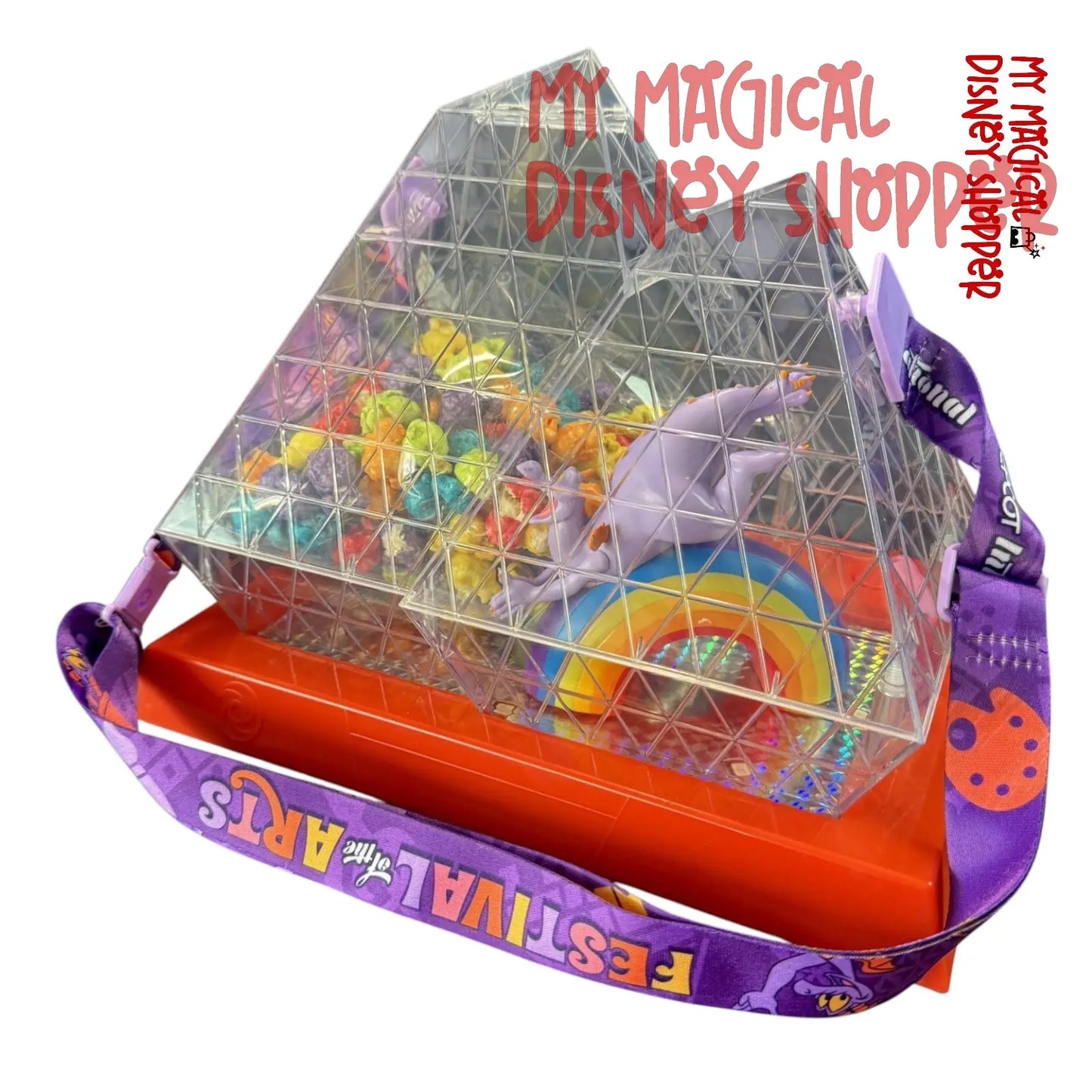 Festival of the Arts Light Up Figment Popcorn Bucket - 2024 Edition