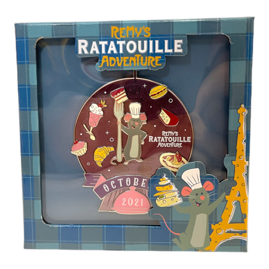 Remy's Ratatouille Adventure Jumbo Pin - Limited Edition 1000